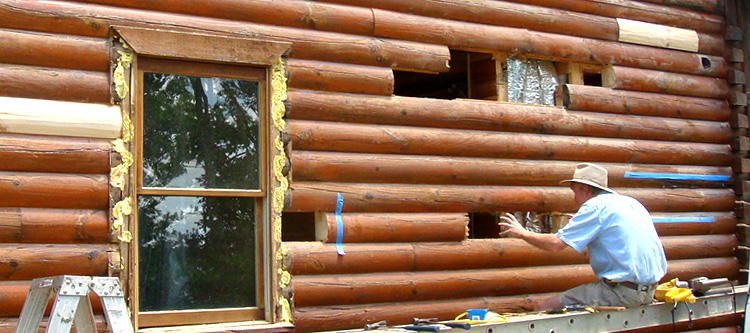 Log Home Repair Critz, Virginia