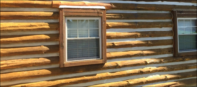 Log Home Whole Log Replacement  Stuart, Virginia